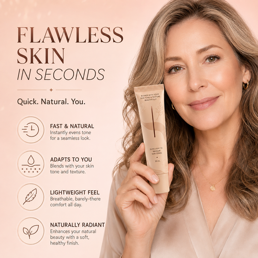 Enhance women's skin elasticity and hydration | Merging perfectly with the skin tone